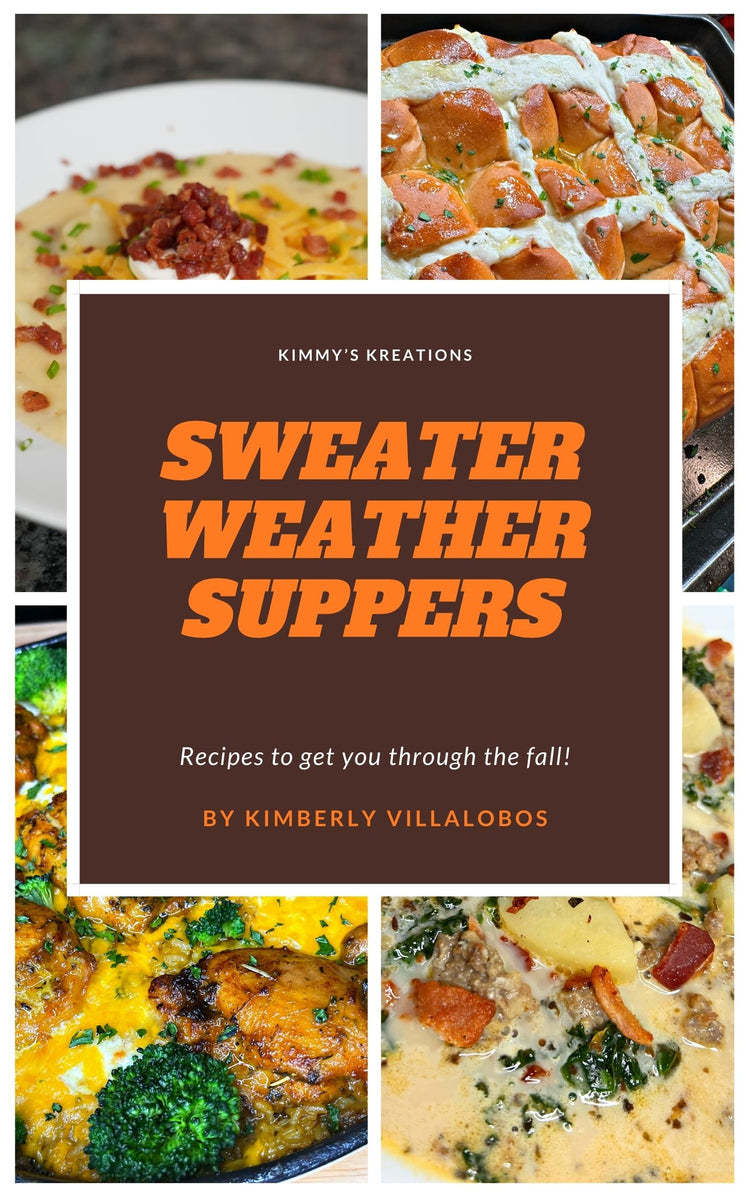 Sweater Weather Suppers -E-BOOK